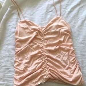 Pink Kimchi Blue Top